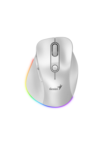 GENIUS MOUSE WIR. ERGO 9000S PRO MINI RGB BT DUO WIRELESS (BT +2.4Ghz) PEAR-4710268261001
