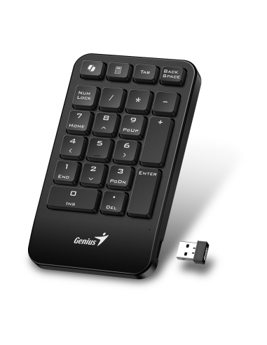 GENIUS NUMPAD 1000 BLACK AI 2.4GHz-4710268261100
