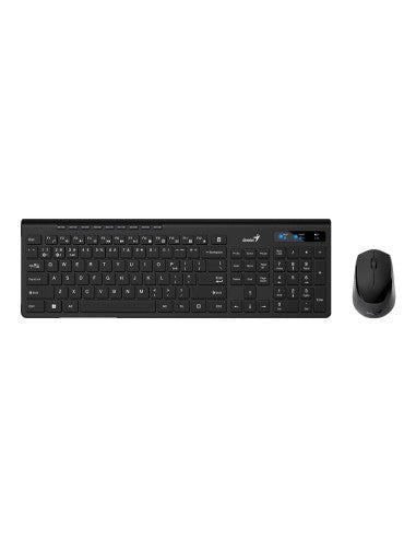 GENIUS TASTIERA + MOUSE WIR. SLIMSTAR 8230 D.MODE (BT + 2.4gHZ) BLACK IT-4710268260554