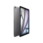 Apple iPad Air 11-inch (M4, 256GB, Wi‑Fi + Cellular) in Space Grey — Italian model. Slim aluminum design, edge‑to‑edge Liquid Retina display, top button with Touch ID, and USB‑C port. mazzotta.store.