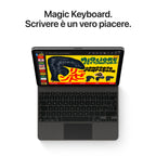Apple iPad Air 11-inch (M4, 128GB, Wi‑Fi ) in Space Grey — Italian model. Slim aluminum design, edge‑to‑edge Liquid Retina display, top button with Touch ID, and USB‑C port. mazzotta.store.