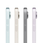 Apple iPad Air 11-inch (M4, 1TB, Wi‑Fi) in Starlight — Italian model. Slim aluminum design, edge‑to‑edge Liquid Retina display, top button with Touch ID, and USB‑C port. mazzotta.store.