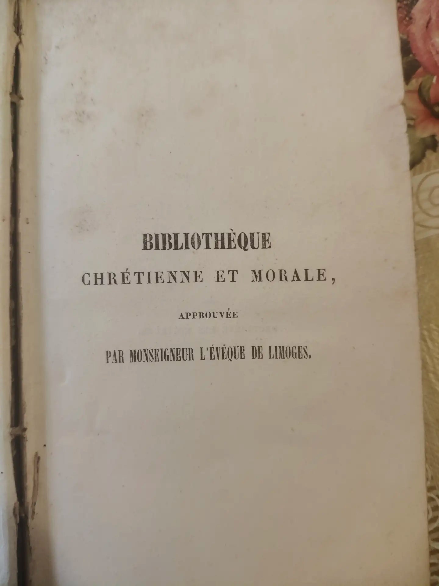 Isabelle de Saint-Georges – Barbou Frères, Limoges 1843 – Bibliothèque Chrétienne et Morale