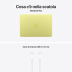 Apple MacBook Neo 13" A18 Citrus 256GB Sigillato con Magic Keyboard di precisione e pagamenti sicuri mazzotta.store.