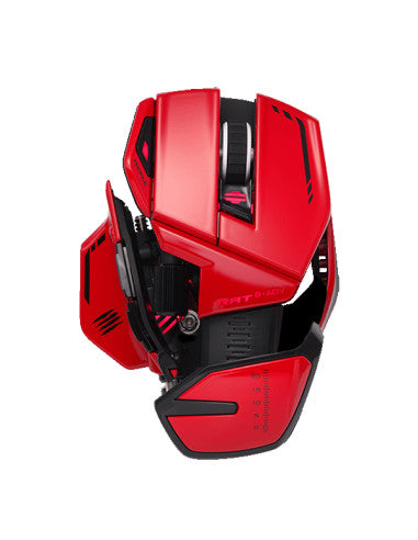 MAD CATZ GAMING MOUSE R.A.T. 8+ADV OPTICAL GAMING MOUSE, RED  ALLUMINIO +16-4897093960870