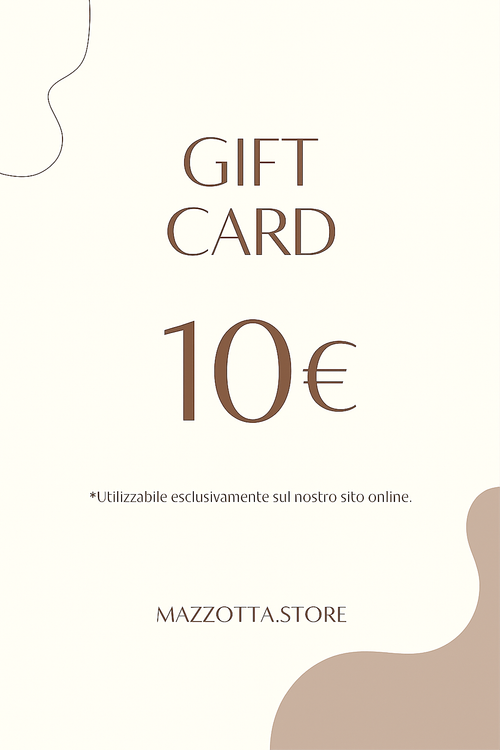 Buono regalo digitale MAZZOTTA.STORE – un pensiero elegante, istantaneo o programmato per un’occasione speciale