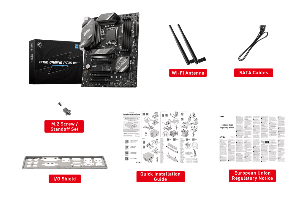 MB MSI B760 GAMING PLUS WIFI S1700