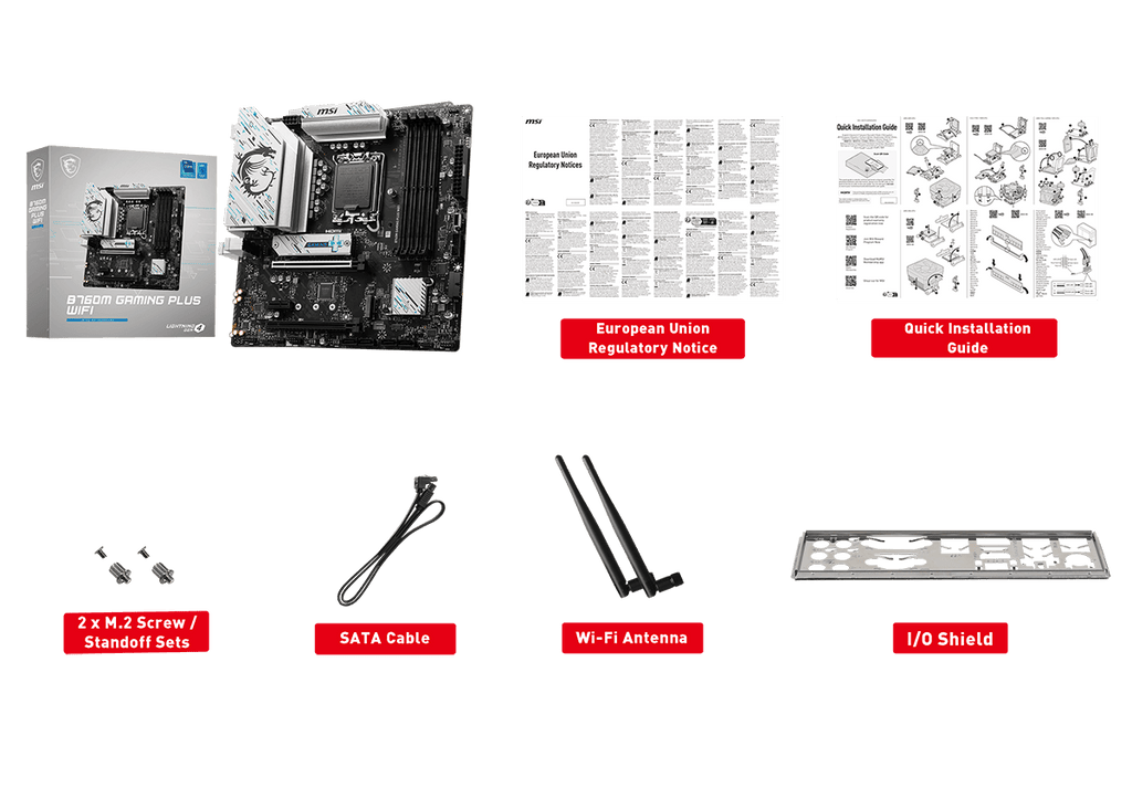 MB MSI B760M GAMING PLUS WIFI S1700