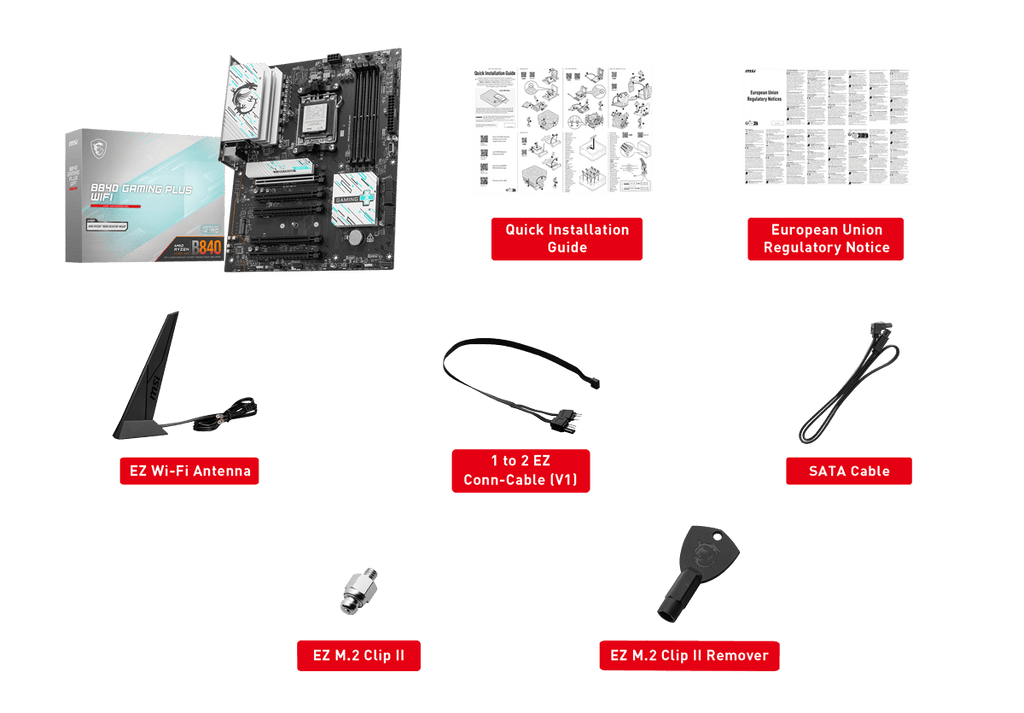 MB MSI B840 GAMING PLUS WIFI AM5
