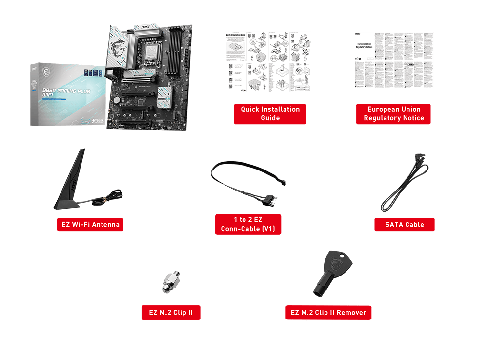 MB MSI B860 GAMING PLUS WIFI S1851