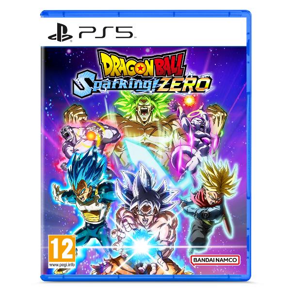 copertina frondatale del videogioco DRAGON BALL: SPARKING! ZERO per Playstation 5 - PS5, CODICE EAN 3391892031829, codice produttore 117321.