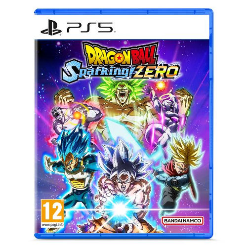 copertina frondatale del videogioco DRAGON BALL: SPARKING! ZERO per Playstation 5 - PS5, CODICE EAN 3391892031829, codice produttore 117321.