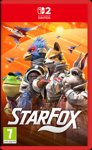 Copertina Frontale 02 PARTICOLARE  BIG del videogioco Star Fox della Nintendo per la console Switch 2, codice EAN 0045496314248, codice produttore 10019356.