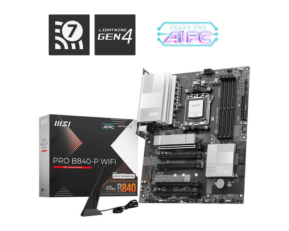 MB MSI PRO B840-P WIFI AM5