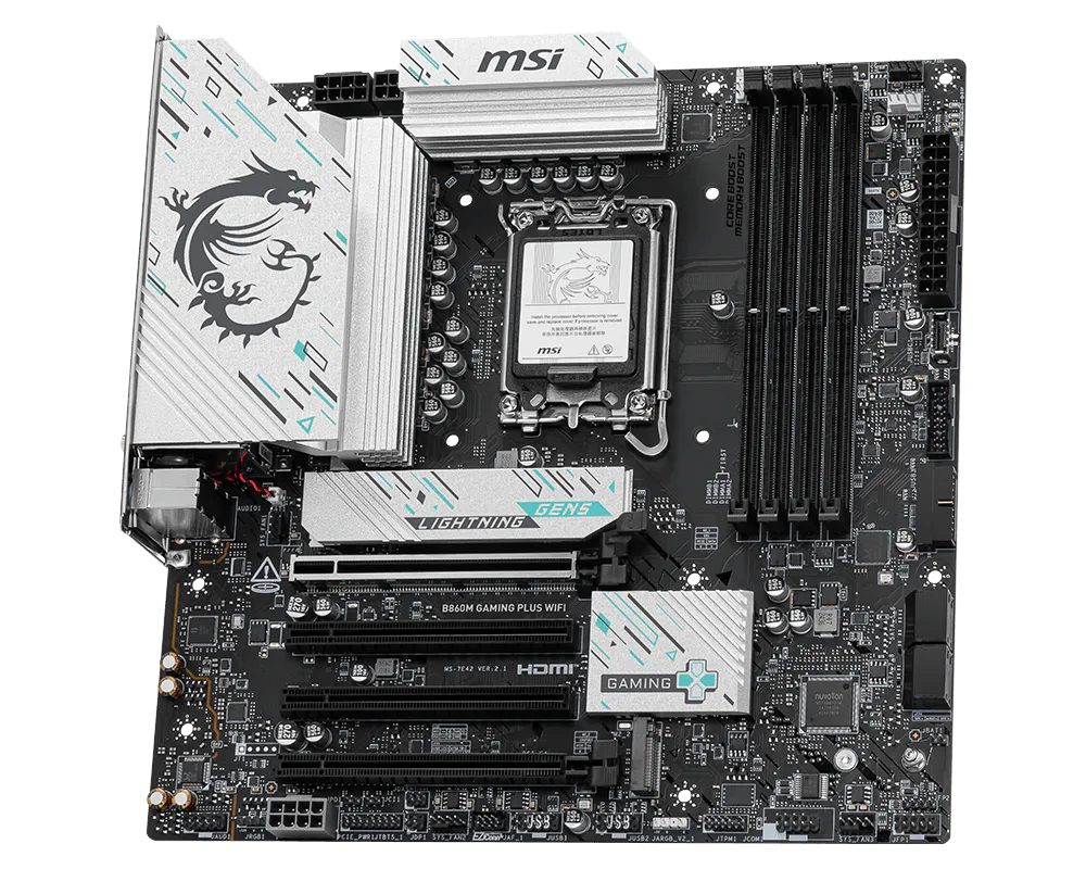 MB MSI B860M GAMING PLUS WIFI M.ATX S1851