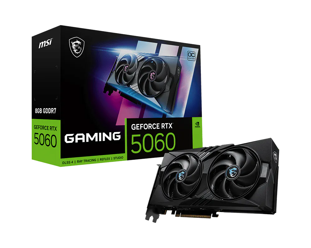 VGA MSI GEFORCE RTX 5060 8G GAMING OC
