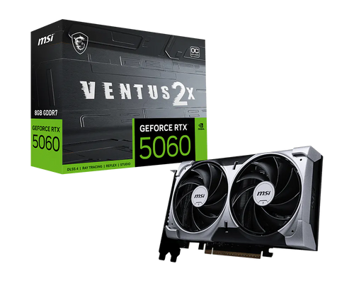 VGA MSI GEFORCE RTX 5060 8G VENTUS 2X OC