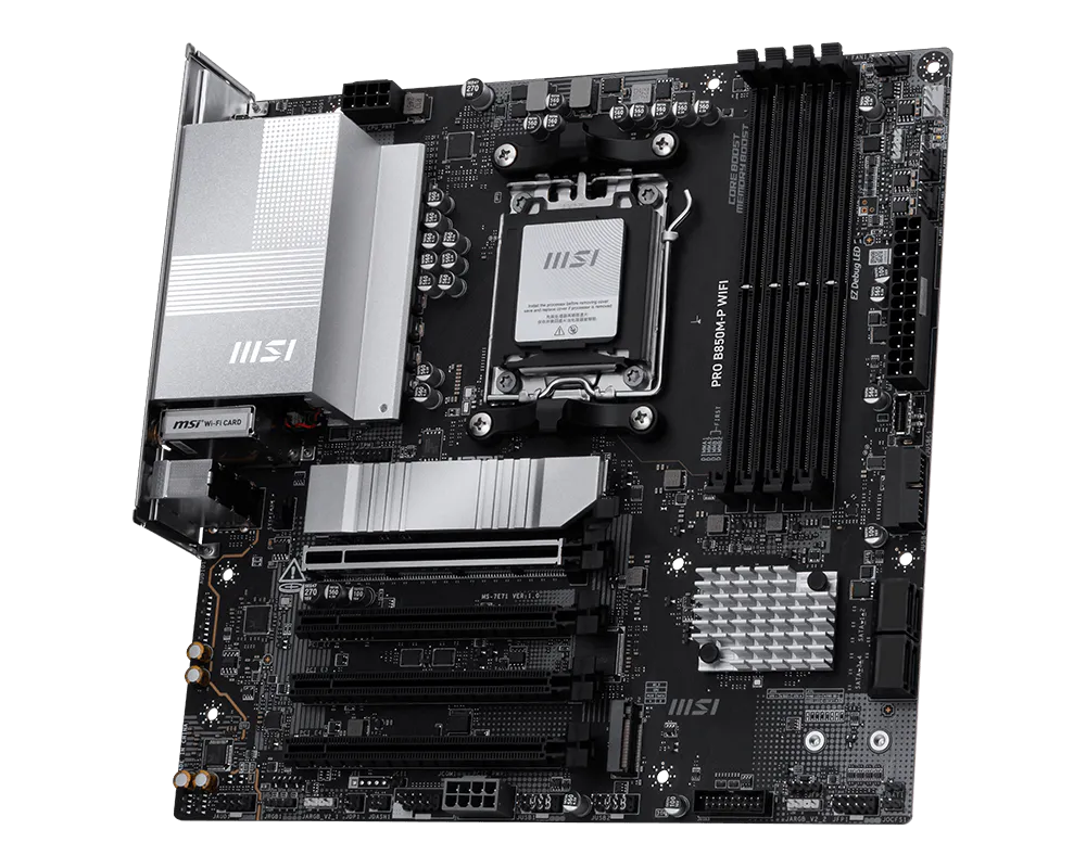 MB MSI PRO B850M-P MATX WIFI AM5