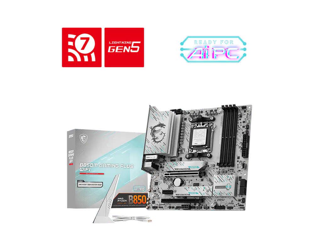MB MSI B850M GAMING PLUS WIFI AM5
