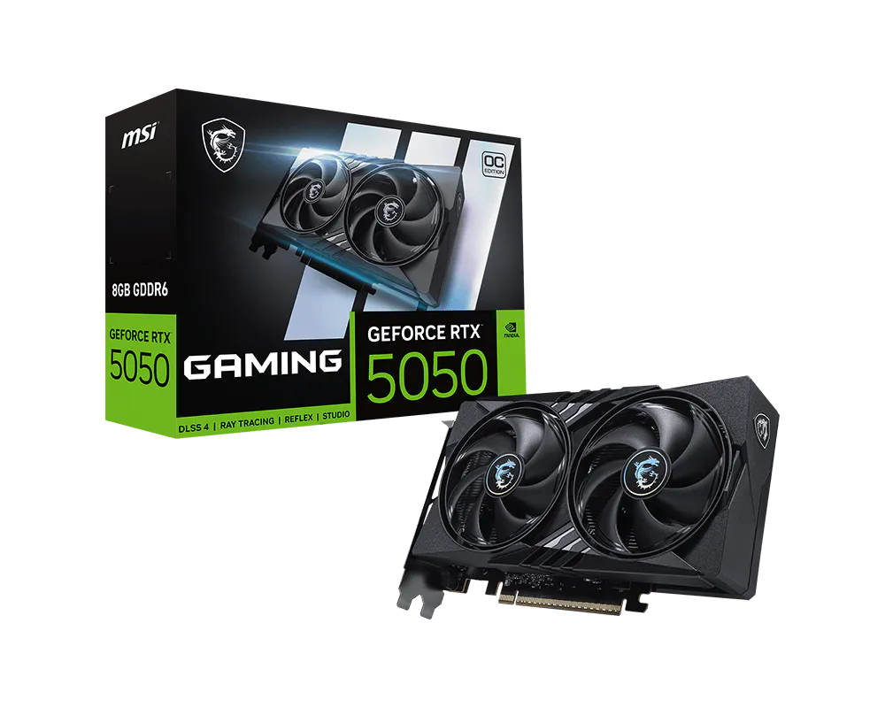 VGA MSI GEFORCE RTX 5050 8G GAMING OC