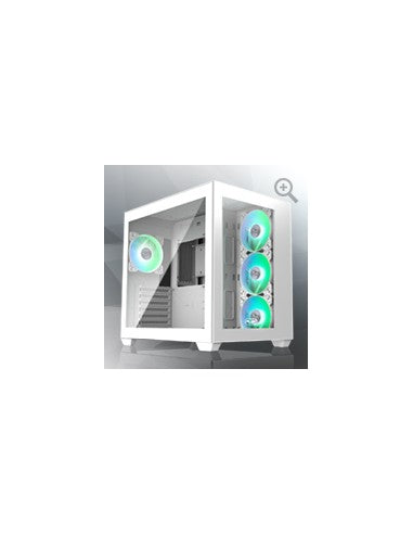 RAIJINTEK CASE M.TOWER  PAEAN C7 WHITE TG4 4xARGB FAN 4xTG 410mmVGA-4715109924244