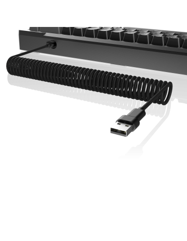 RAIJINTEK TASTIERA GAMING MGA-68 BLACK ALLUMINIO ARGB MAGNETIC SWITCH