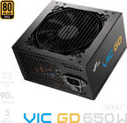 FSP FORTRON ALIM. VIC 650GD 650W, 80+ Gold, ATX 3.1, direct cable POA650010