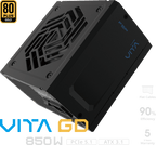 FSP FORTRON ALIM. VITA 850GD 850W, 80+ Gold,  ATX 3.1, direct cable PPA8504