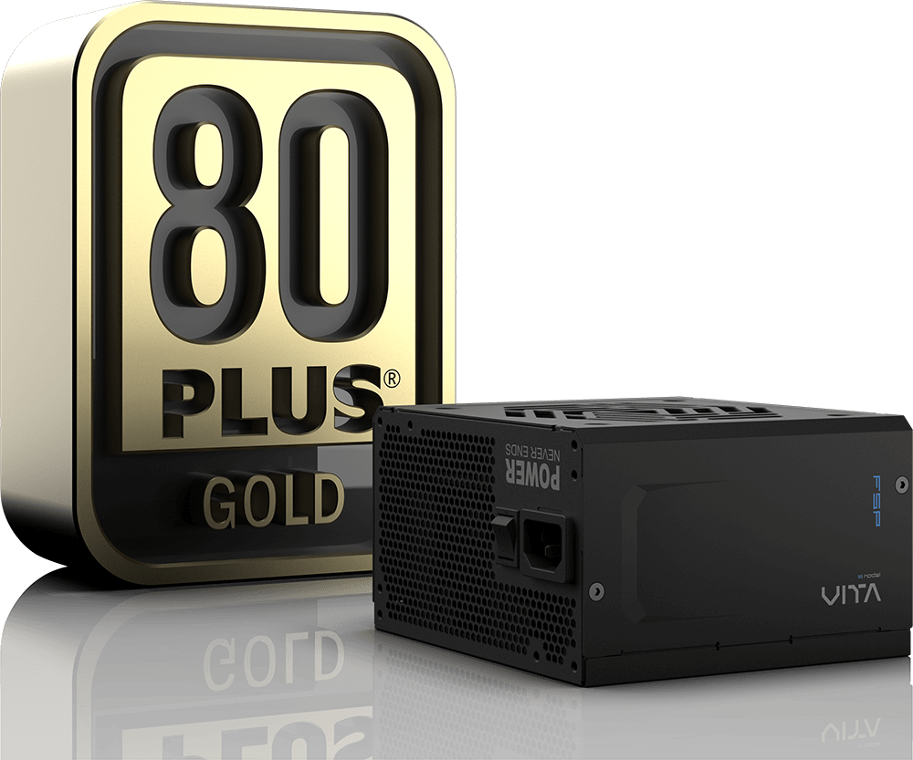 FSP FORTRON ALIM. VITA 1000GM 1000W, 80+GOLD, ATX 3.0, Gen 5.0,F.MOD PPA10A