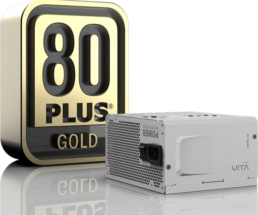 FSP FORTRON ALIM VITA 850GMW WHITE 850W 80+GOLD ATX 3.1 Gen 5.1 F.MOD PPA85