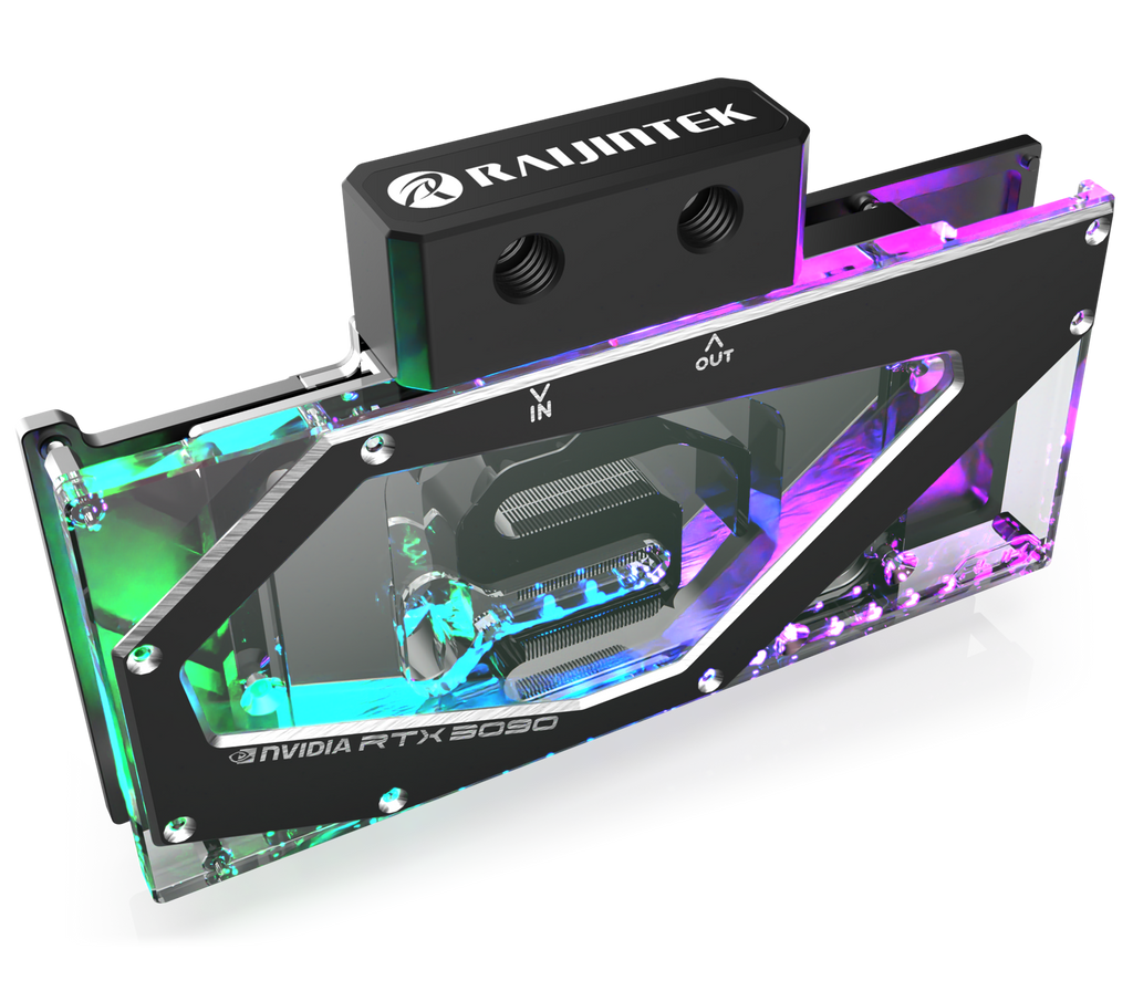 RAIJINTEK WATER BLOCK SAMOS NV3080 RBW FOR VGA WITYH ALU 5V ARGB