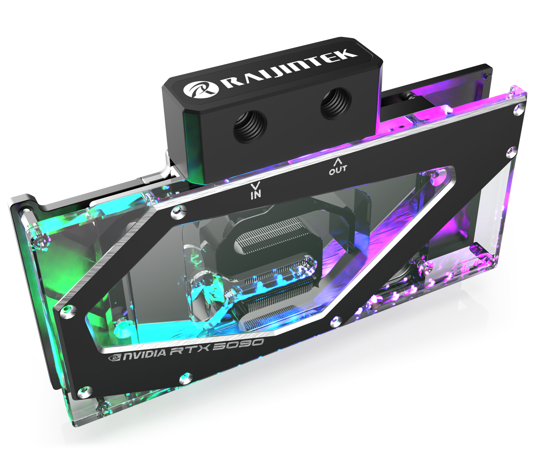 RAIJINTEK WATER BLOCK SAMOS NV3080 RBW FOR VGA WITYH ALU 5V ARGB