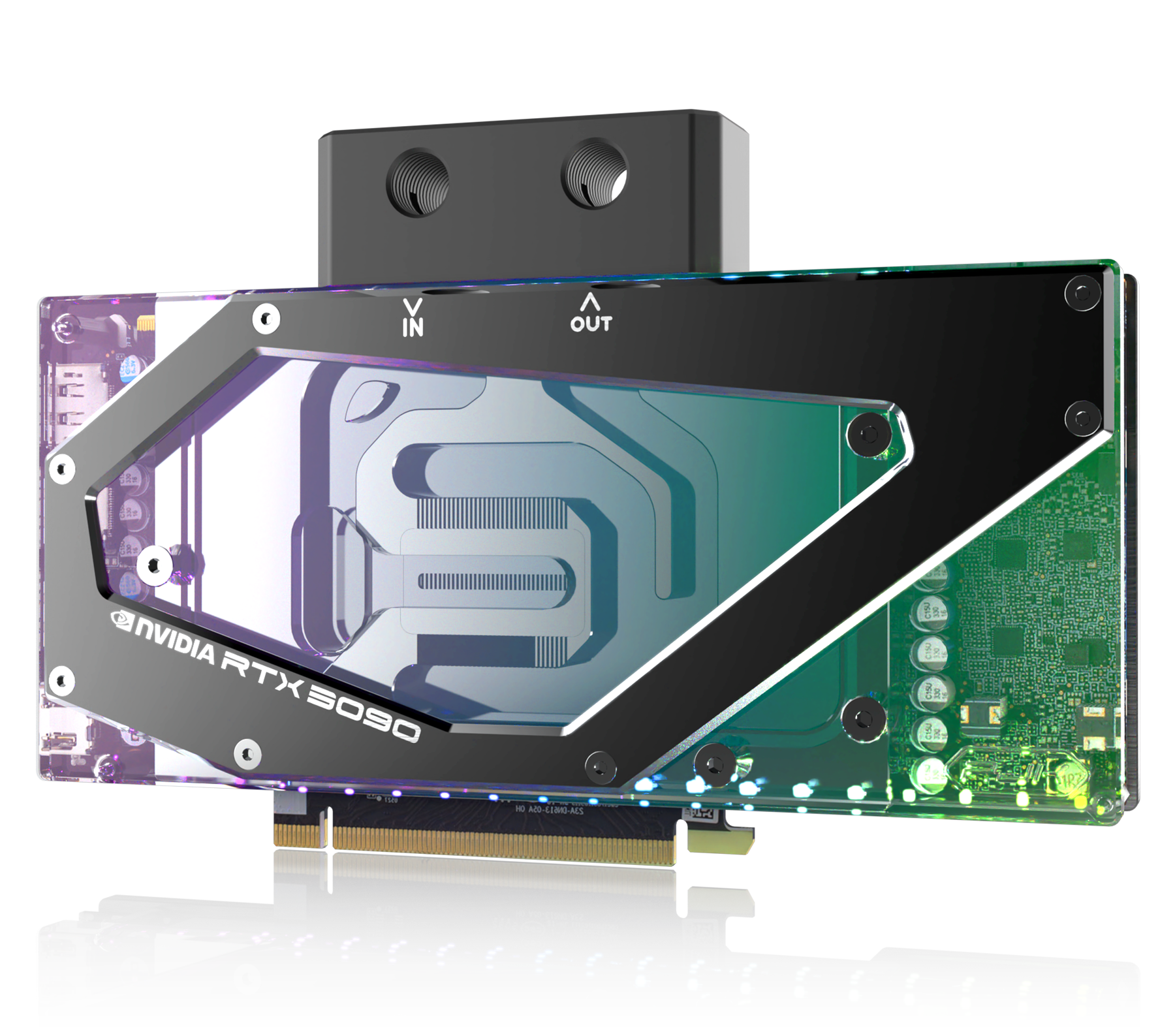 RAIJINTEK WATER BLOCK SAMOS NV3080 RBW FOR VGA WITYH ALU 5V ARGB