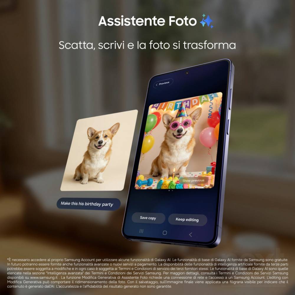 Smartphone Samsung Galaxy S26 Ultra AI 5G S948 Dual Sim 6.9 Pollici - mazzotta.store