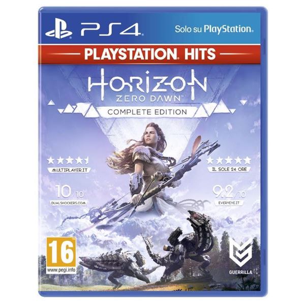 Copertina frontale 01 del videogioco Horizon Zero Dawn Complete Edition - PS HITS per Playstation 4 -  PS4 - cidice EAN 0711719706410, codice produttore 9706410.