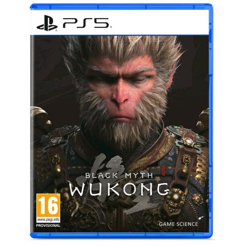 Copertina frontale del vidiogioco Black Myth Wukong per PlayStation 5 , codice EAN 5056635611864