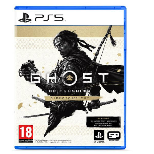 Copertina frontale 01 del videogioco Ghost of Tsushima Director's Cut codice EAN: 0711719713593, cod. produttore 9713593.