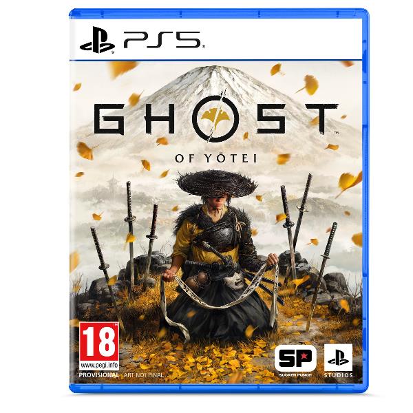 Copertina frontale del videogioco Ghost of Yotei per PlayStarion 5, codice EAN 0711719020295, cod. Produttore 1000048545.
