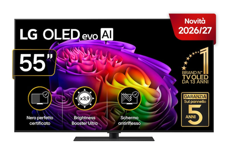 LG - OLED EVO AI G6S 4K ULTRA HD WEBOS26 - BASE CENTRALE