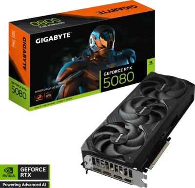 VGA GIGABYTE GEFORCE N5080 WINDFORCE OC SFF 16GB 1.0